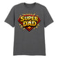 Super Dad Comic Fathers Day Printed Unisex T-Shirt