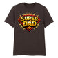 Super Dad Comic Fathers Day Printed Unisex T-Shirt