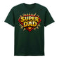 Super Dad Comic Fathers Day Printed Unisex T-Shirt