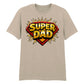 Super Dad Comic Fathers Day Printed Unisex T-Shirt