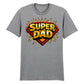 Super Dad Comic Fathers Day Printed Unisex T-Shirt