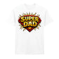 Super Dad Comic Fathers Day Printed Unisex T-Shirt