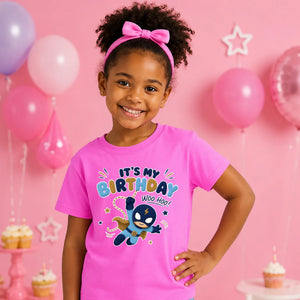 Superhero It's My Birthday Kids Birthday T Shirt Funny Birthday Outfit Kids Tee