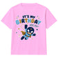 Superhero It's My Birthday Kids Birthday T Shirt Funny Birthday Outfit Kids Tee