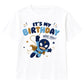 Superhero It's My Birthday Kids Birthday T Shirt Funny Birthday Outfit Kids Tee