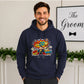 Superhero Save The Date Groom Unisex Hoodie