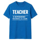 Superhero Without A Cape Thank You Teacher Unisex T-Shirt