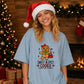 Sweet And Spicy Cookie Gingerbread Christmas Oversized T-Shirt