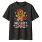 Sweet And Spicy Cookie Gingerbread Christmas Oversized T-Shirt