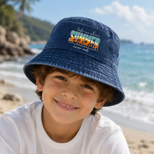 Take Me Where Summer Never Ends Summer Kids hat