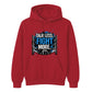 Talk Less Fight More Wrestling Unisex Hoodie