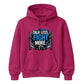 Talk Less Fight More Wrestling Unisex Hoodie