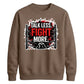 Talk Less Fight More Wrestling Unisex Sweatshirt