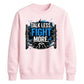 Talk Less Fight More Wrestling Unisex Sweatshirt