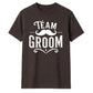 Team Groom Moustache Unisex T-Shirt