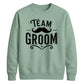 Team Groom Moustache Unisex Sweatshirt