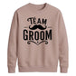 Team Groom Moustache Unisex Sweatshirt