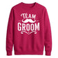 Team Groom Moustache Unisex Sweatshirt