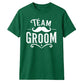 Team Groom Moustache Unisex T-Shirt