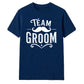 Team Groom Moustache Unisex T-Shirt