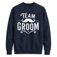 Team Groom Moustache Unisex Sweatshirt