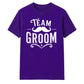 Team Groom Moustache Unisex T-Shirt