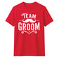Team Groom Moustache Unisex T-Shirt