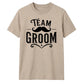 Team Groom Moustache Unisex T-Shirt
