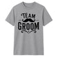 Team Groom Moustache Unisex T-Shirt