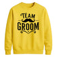 Team Groom Moustache Unisex Sweatshirt