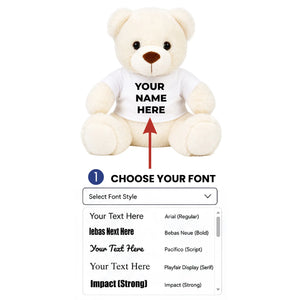 Teddy Bear with Name | Personalised Bear