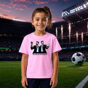 Tell Us We Can't Messi Scaloni Argentina Football Kids T-Shirt