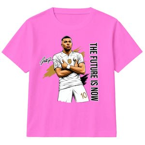 The Future Is Now Mbappé France Football Kids T-Shirt