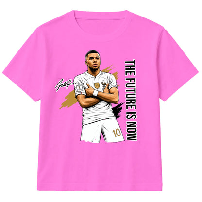 The Future Is Now Mbappé France Football Kids T-Shirt