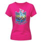 India T20 Women's World Cup The Time Is Now India Women Cricket Printed Ladies Fit T-Shirt