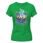 India T20 Women's World Cup The Time Is Now India Women Cricket Printed Ladies Fit T-Shirt