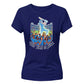 India T20 Women's World Cup The Time Is Now India Women Cricket Printed Ladies Fit T-Shirt