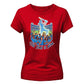 India T20 Women's World Cup The Time Is Now India Women Cricket Printed Ladies Fit T-Shirt