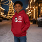 The Vegans Stole My Nose Christmas Kids Hoodie