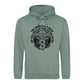 The World Is A Book Travel Quote Graphic Unisex Hoodie