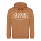 Timeless Classic Never Dies Slogan Graphic Unisex Hoodie