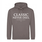 Timeless Classic Never Dies Slogan Graphic Unisex Hoodie