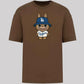 Labubu Oversized T-Shirt, Cute Anime Graphic Tee for Men & Women 100% Organic Cotton Streetwear Style M8408