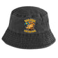 Too Cool For The Pool Dog Vintage Summer Adult Hat