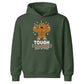 Tough Cookie Muscular Gingerbread Christmas Kids Hoodie