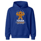 Tough Cookie Muscular Gingerbread Christmas Kids Hoodie