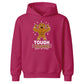 Tough Cookie Muscular Gingerbread Christmas Kids Hoodie