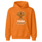 Tough Cookie Muscular Gingerbread Christmas Kids Hoodie