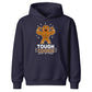 Tough Cookie Muscular Gingerbread Christmas Kids Hoodie