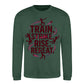 Train Strike Rise Repeat Women Cricket Printed Unisex Sweatshirt - T20 Womens World Cup